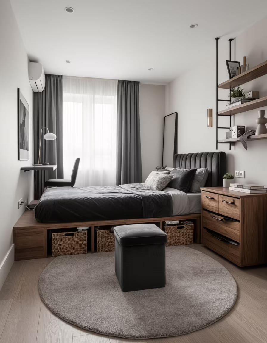 space saving bedroom organization tips