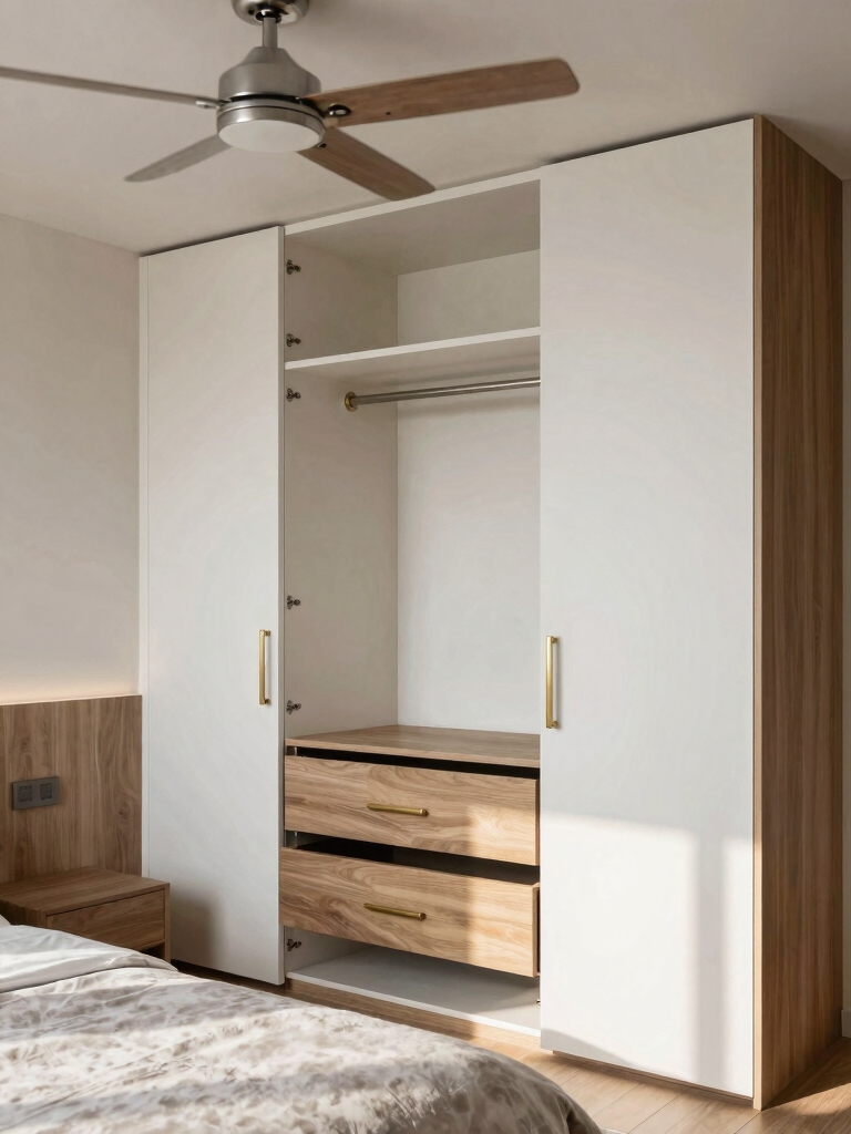 space saving corner wardrobes solutions