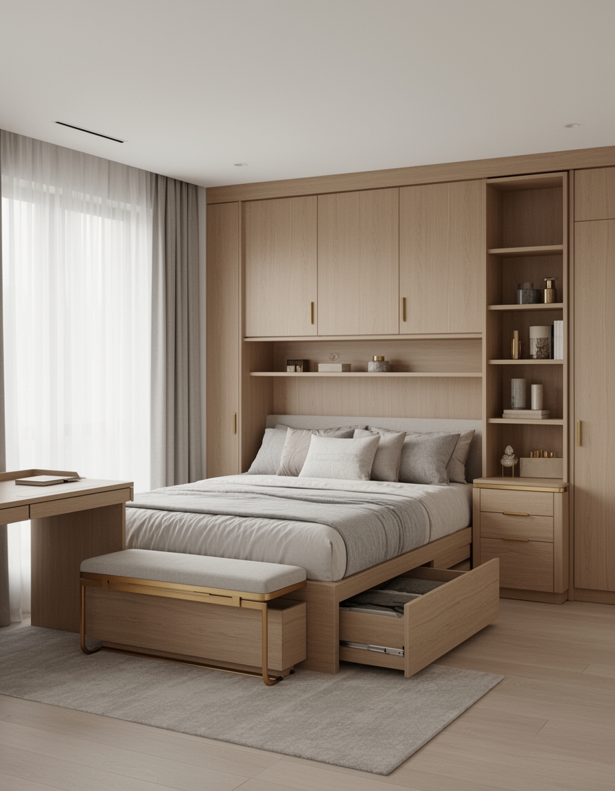 space saving dual purpose furniture