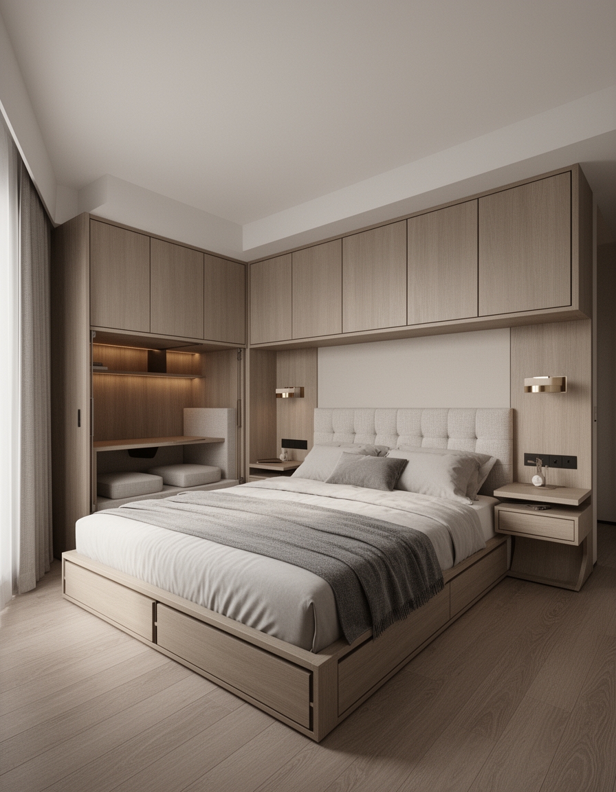 space saving multifunctional furniture solutions