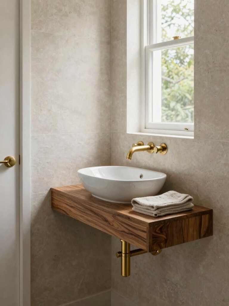 space saving wall mounted vanities