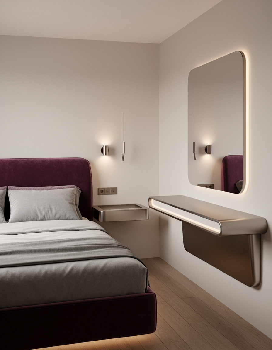 streamlined wall mounted storage solutions
