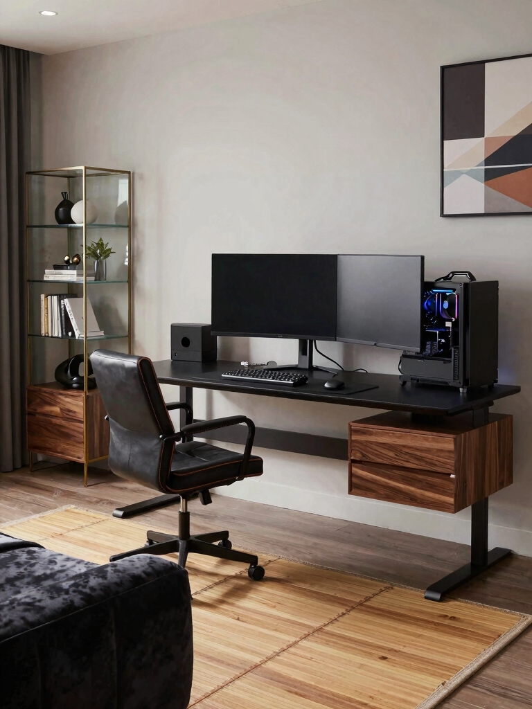 stylish gaming spaces for men