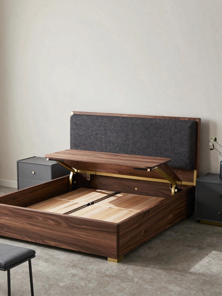 stylish multifunctional bed frame