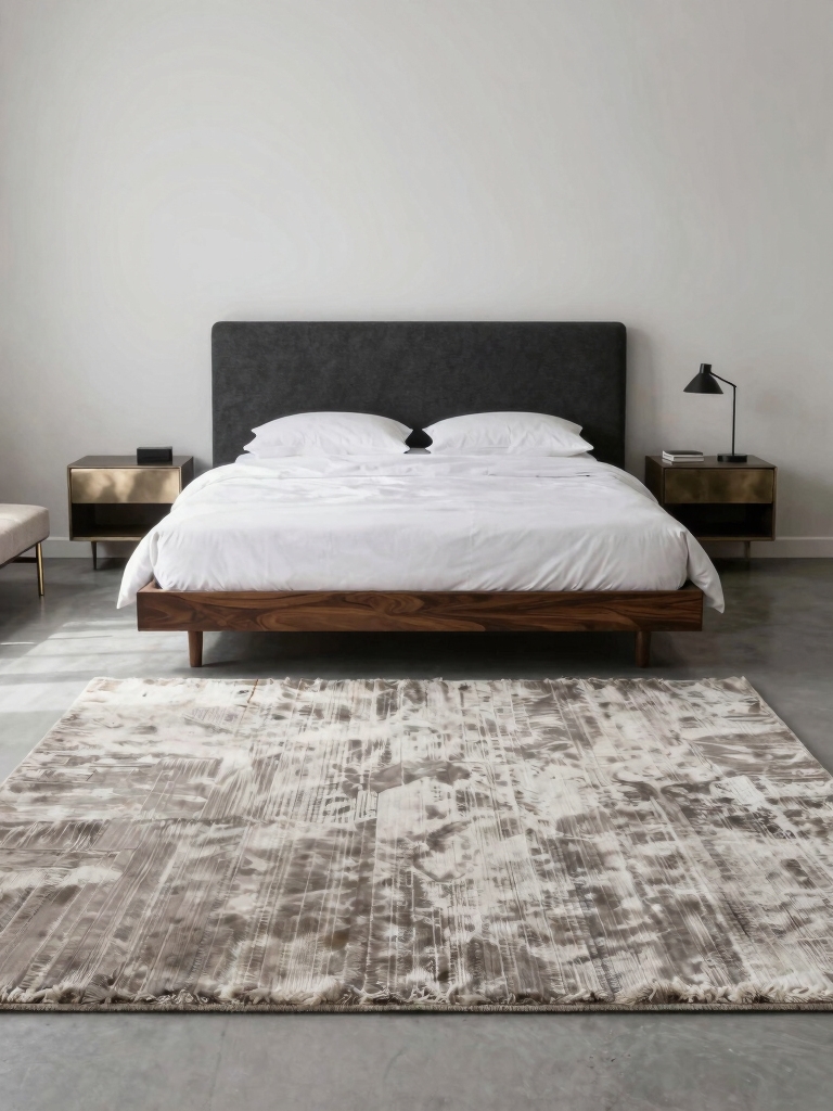 textured rugs clutter free style