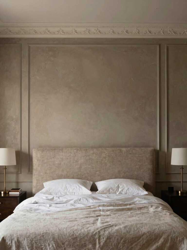textured walls enhance tranquility