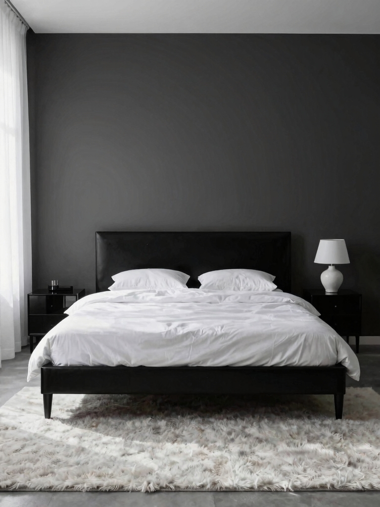 timeless black and white tranquility