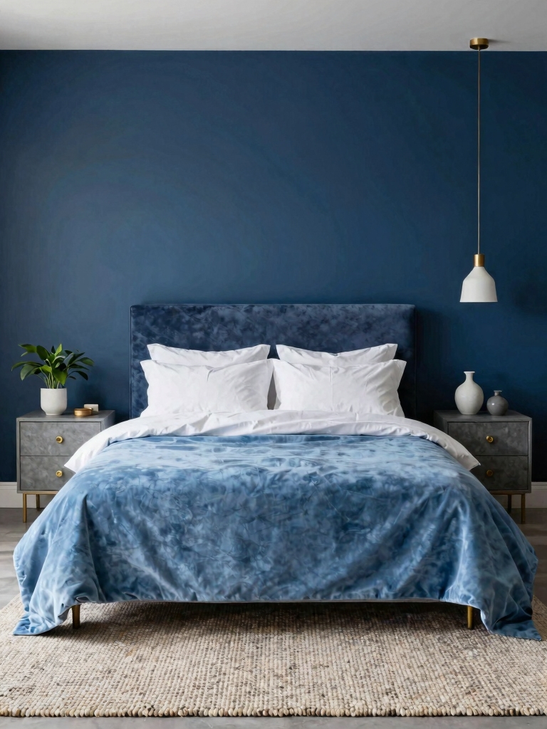 timeless calming blue serenity