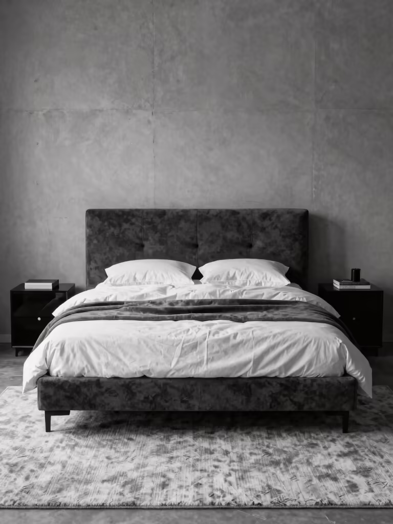 timeless monochrome bedroom designs