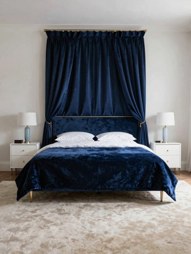 timeless navy and white elegance
