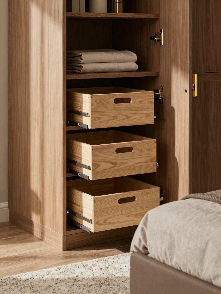 transform cupboards with pull outs