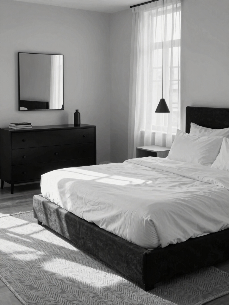 transformative black and white decor