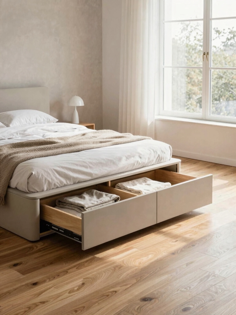 under bed storage solutions organized