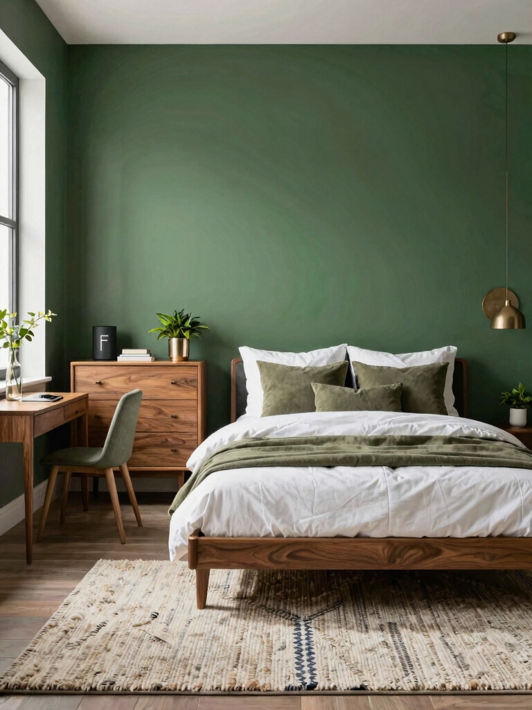 versatile calming green rooms