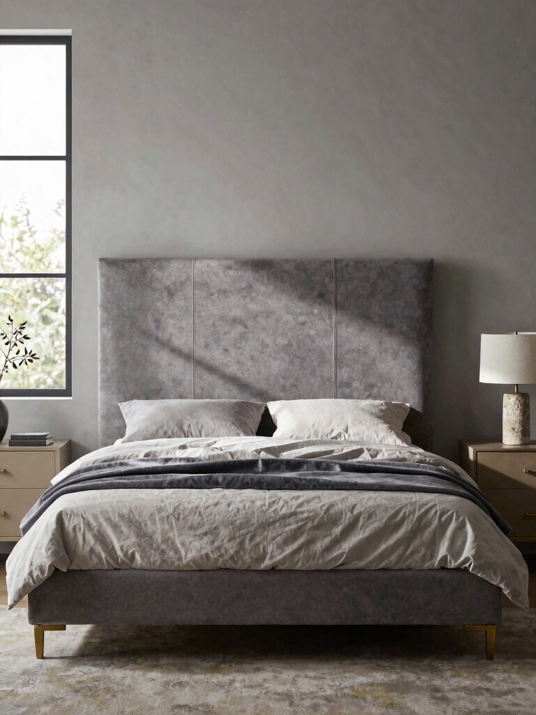versatile grey headboard elegance