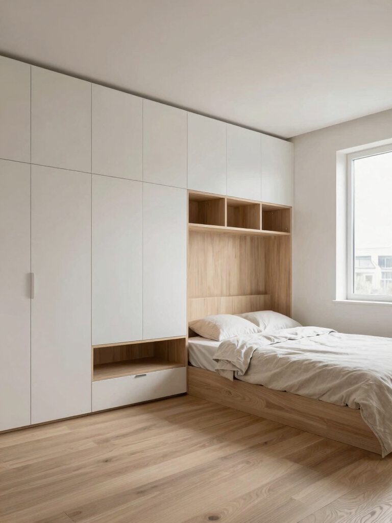 vertical storage maximizes space