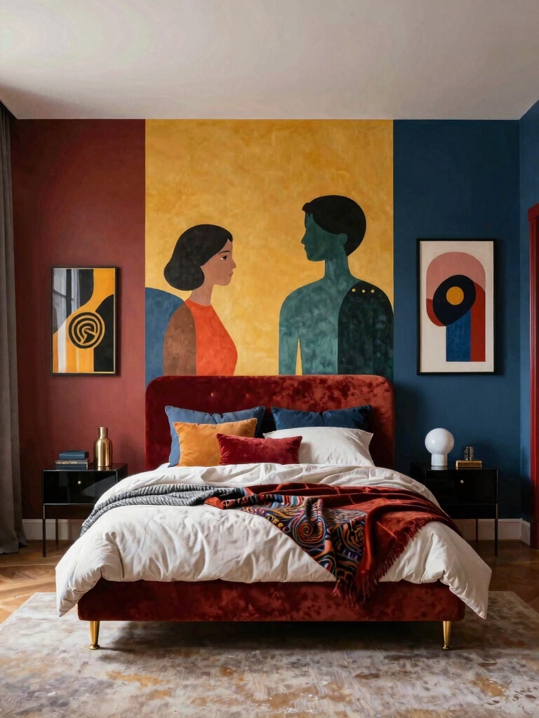 vibrant artful teen spaces