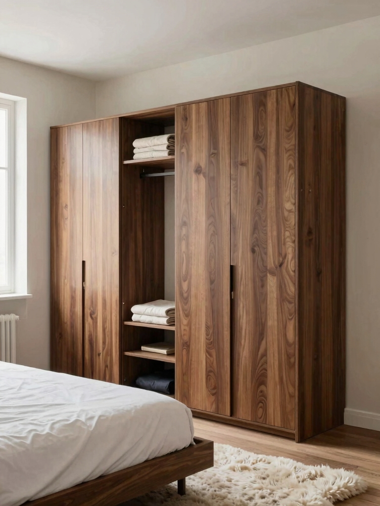 wall mounted wardrobe strategy
