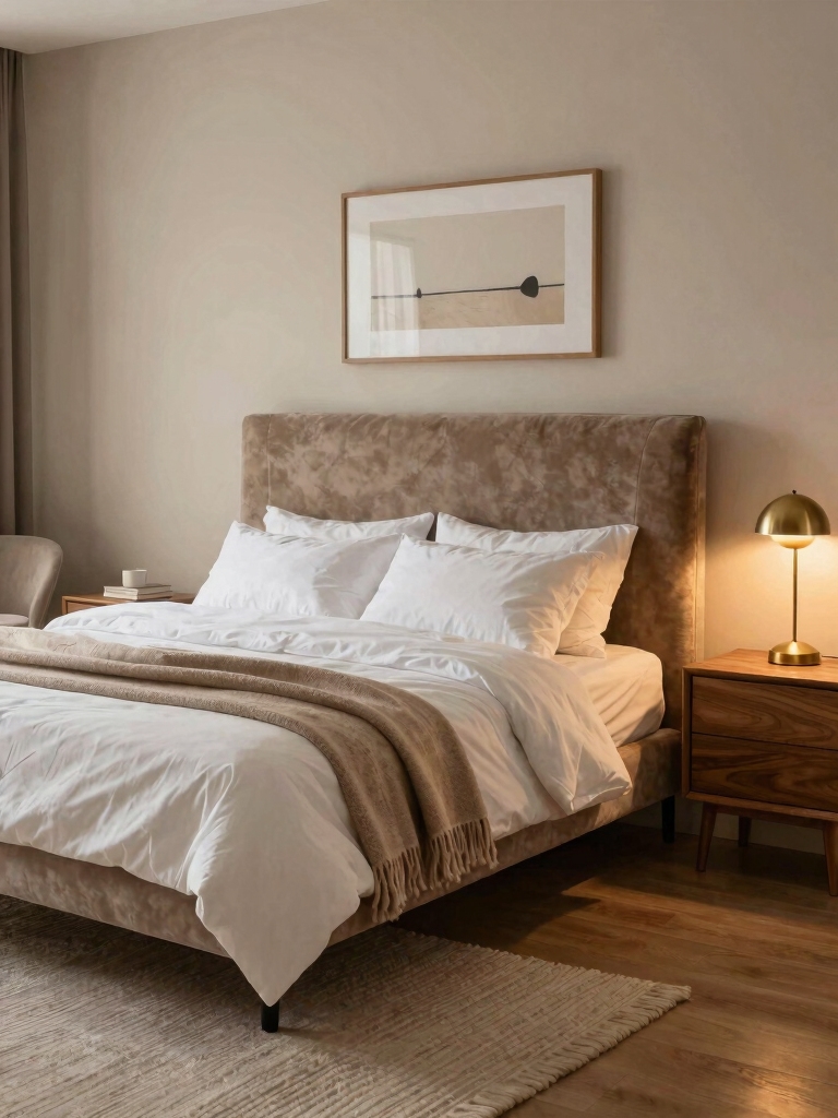 warm inviting layered lighting