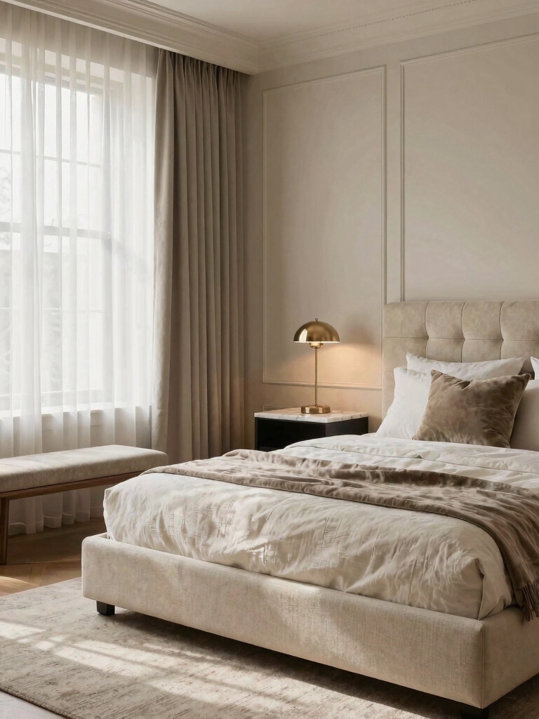 warm inviting layered lighting