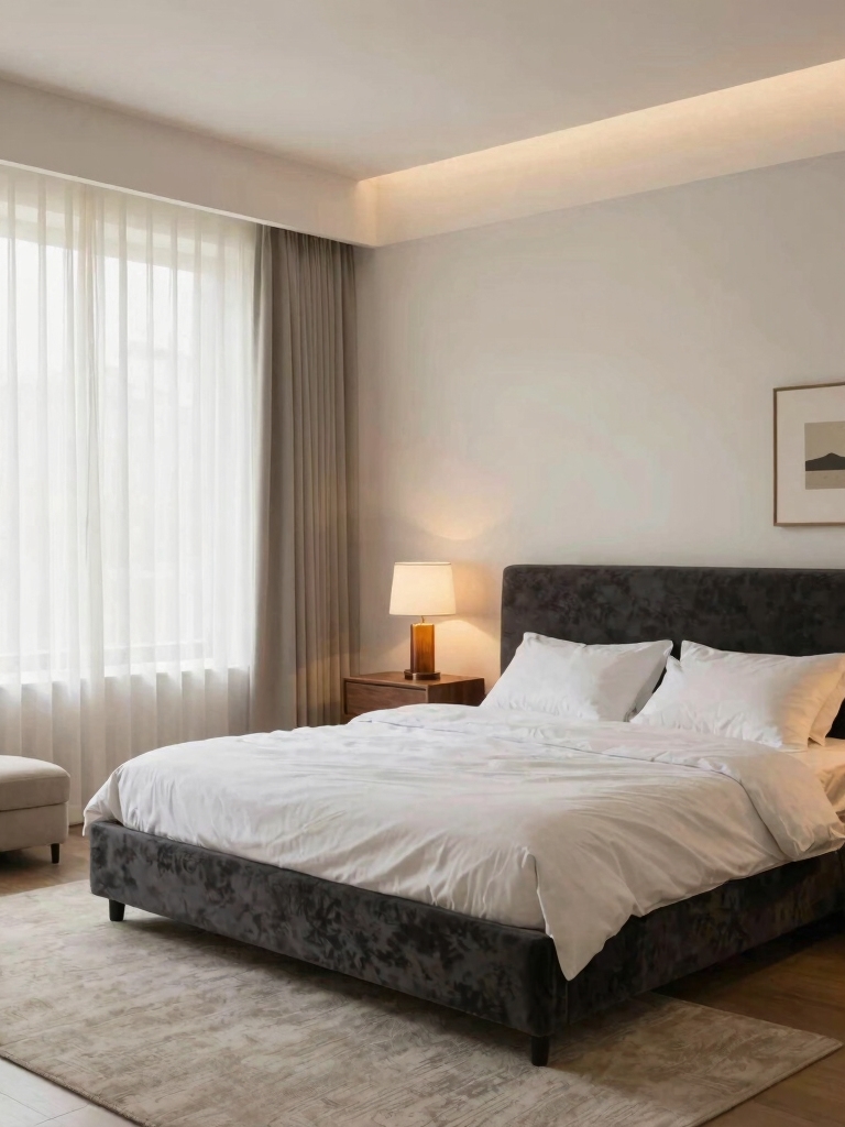 warm inviting layered lighting