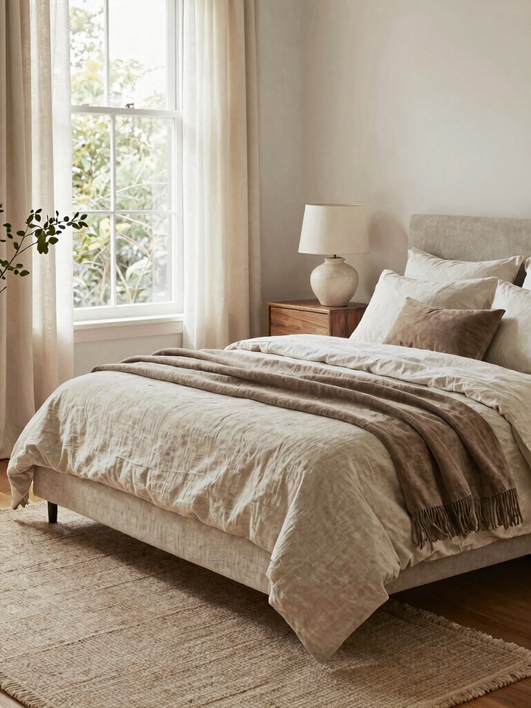 warm inviting textured retreat