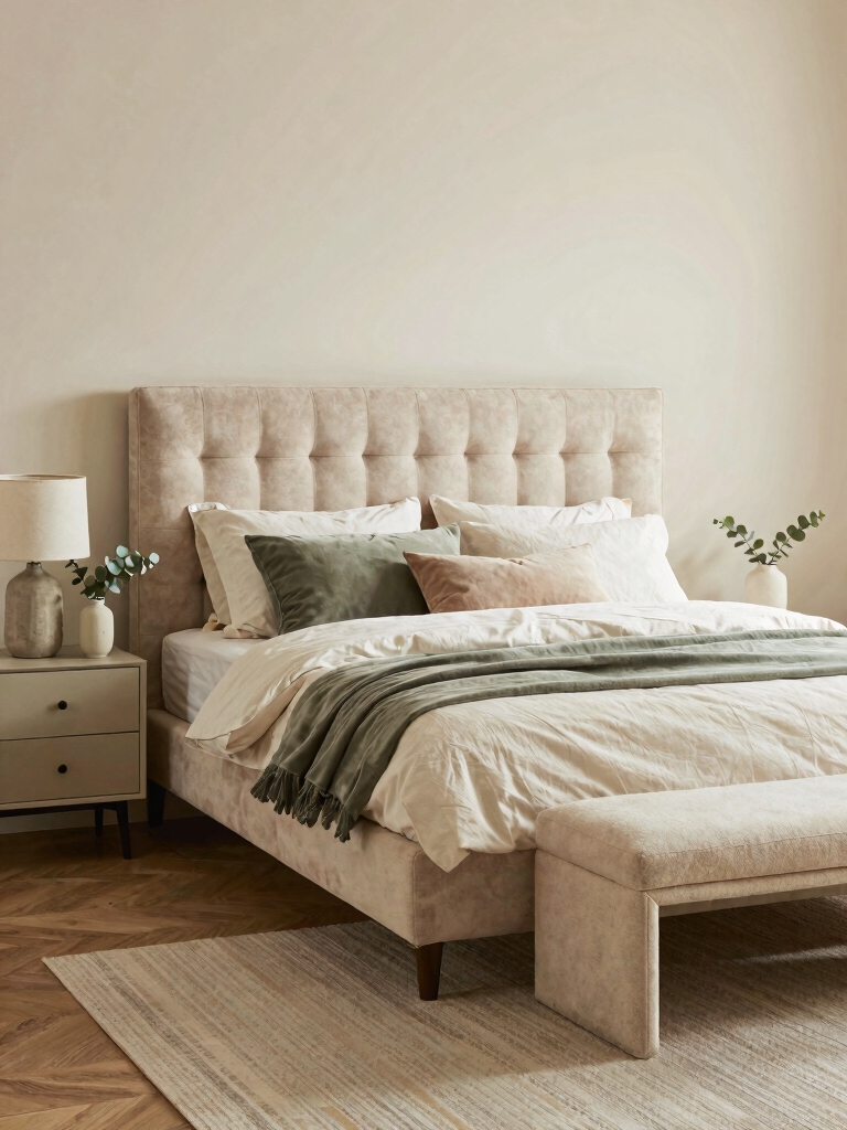 warm neutrals and soft accents