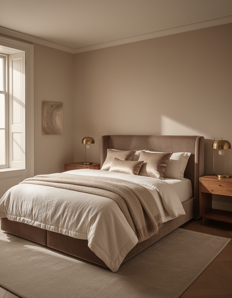 warm neutrals for small spaces