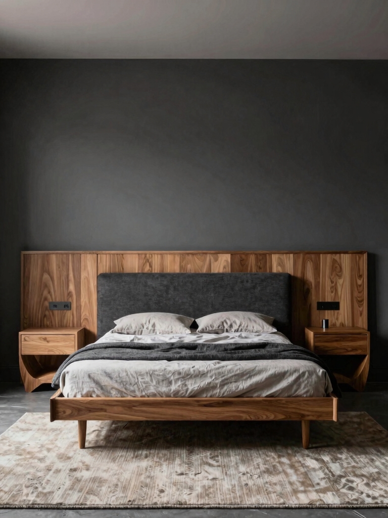 warm oak complements graphite