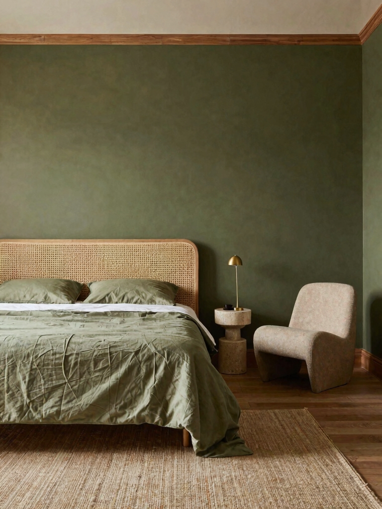 warm olive tones serene finishes
