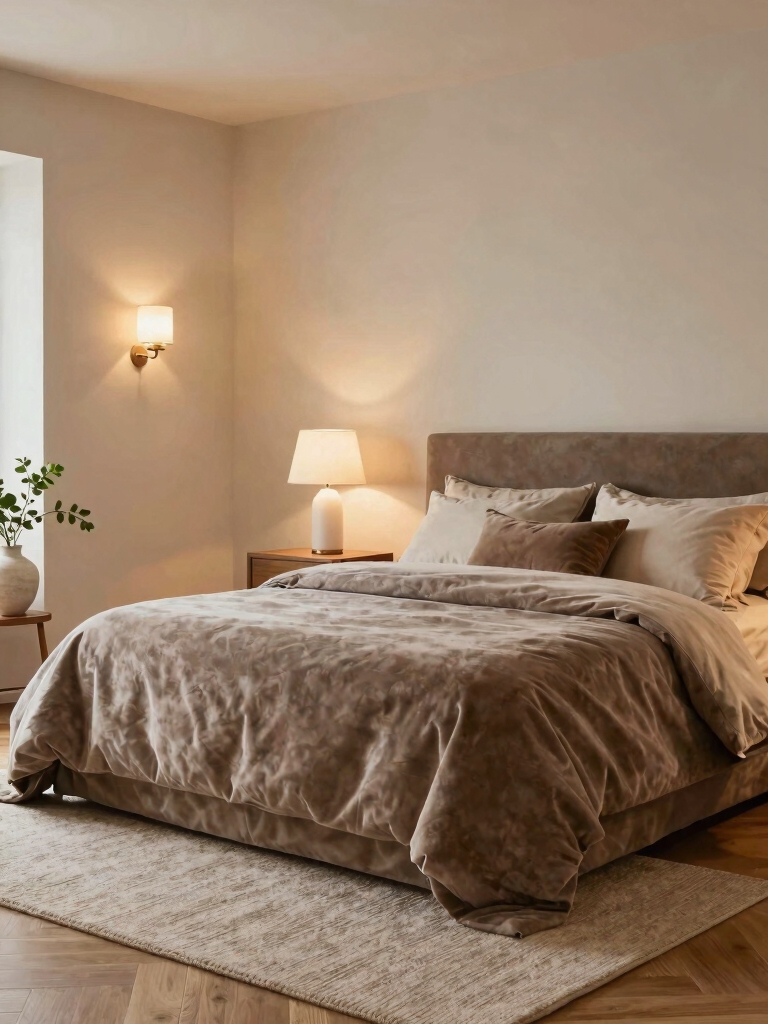 warm soft lighting scheme