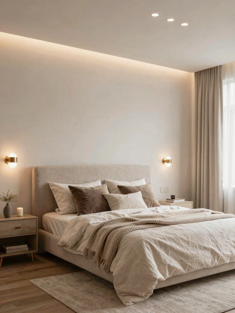 warmth through layered lighting