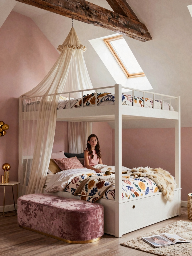 whimsical attic bedroom inspiration