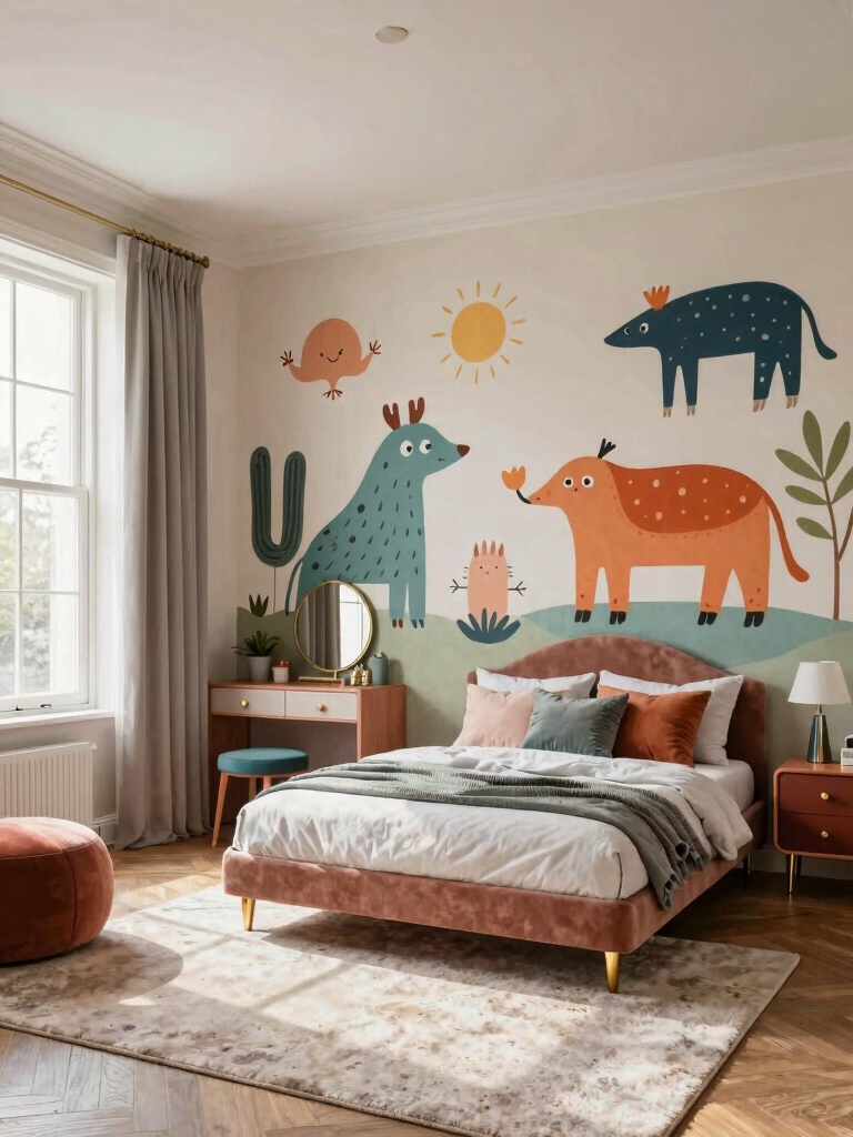 whimsical wall design ideas