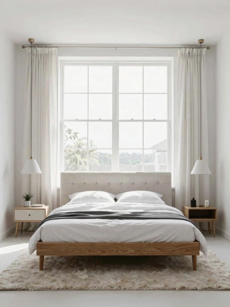 aesthetic white bedroom inspiration