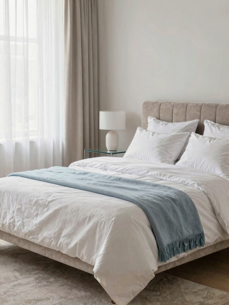 airy neutrals with accents