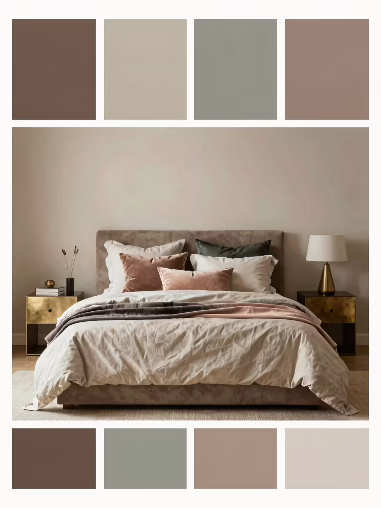 bedroom color palette ideas