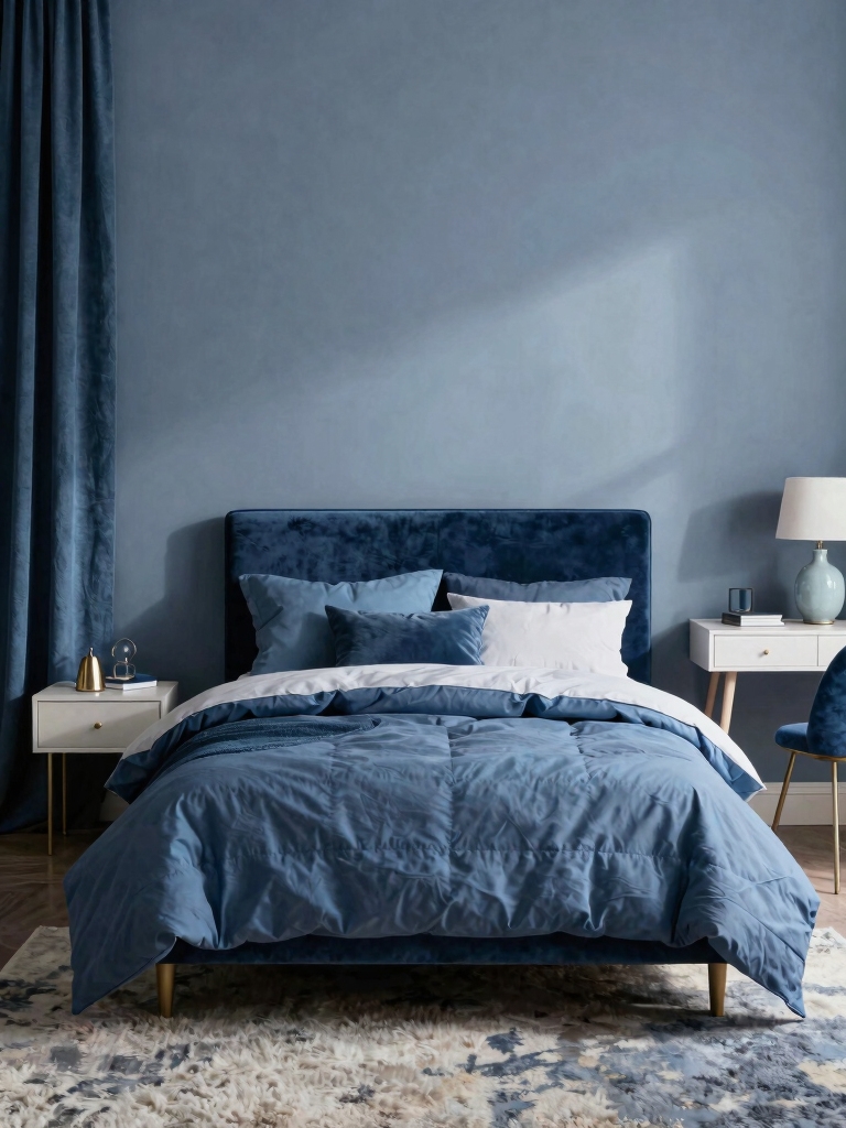 blue promotes calm confidence