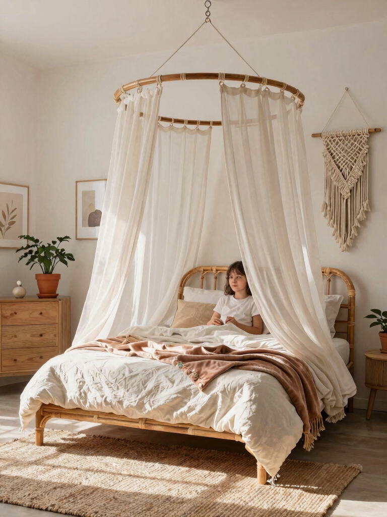 boho inspired teen bedroom designs