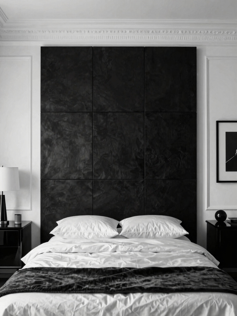 bold black and white elegance
