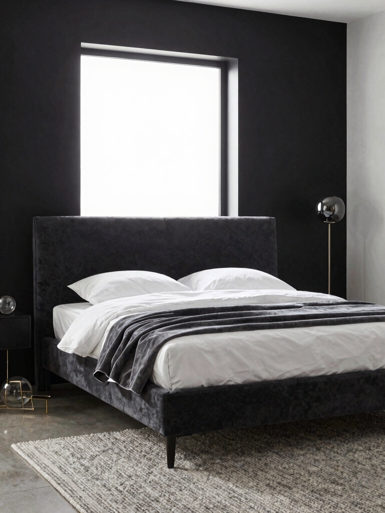 bold contrast soft textures
