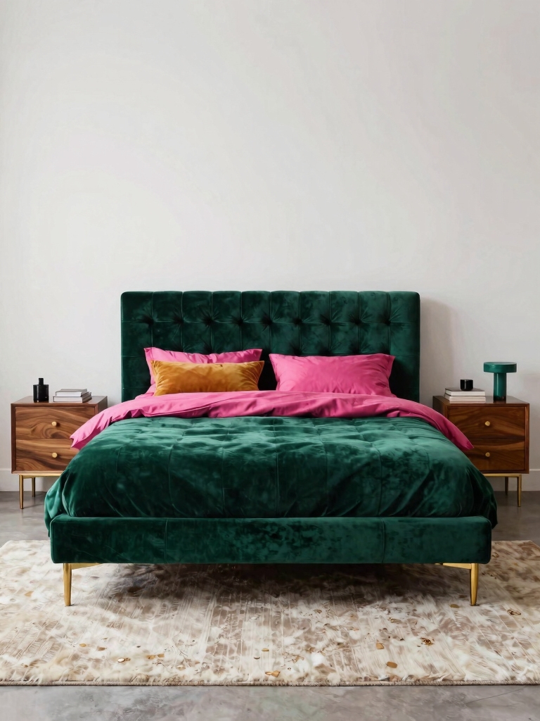 bold cozy color contrasts