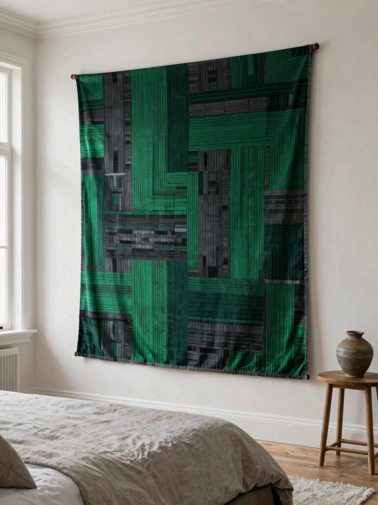 bold tapestry as focal point