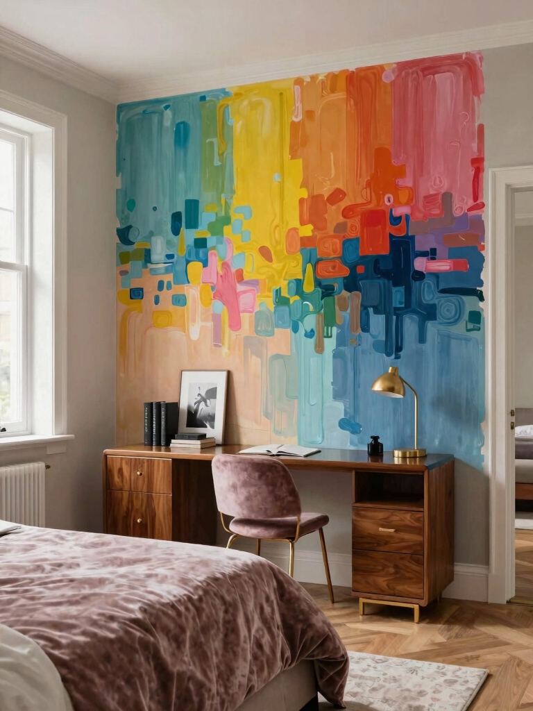 bold wall minimal decor