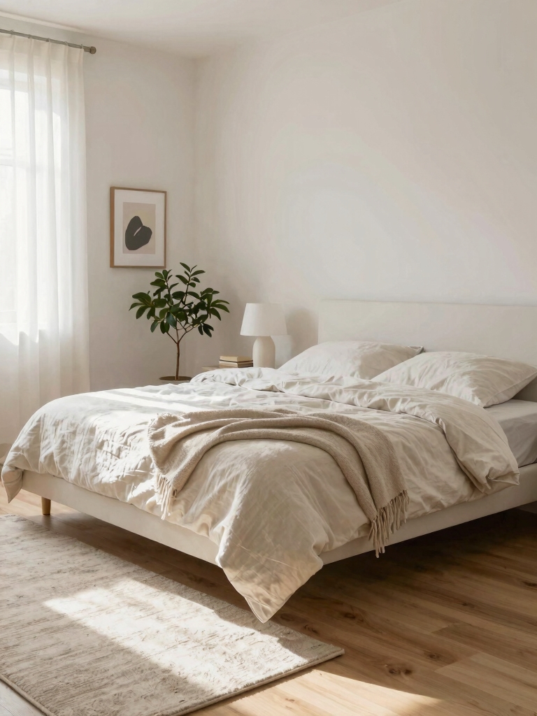 bright clean serene space