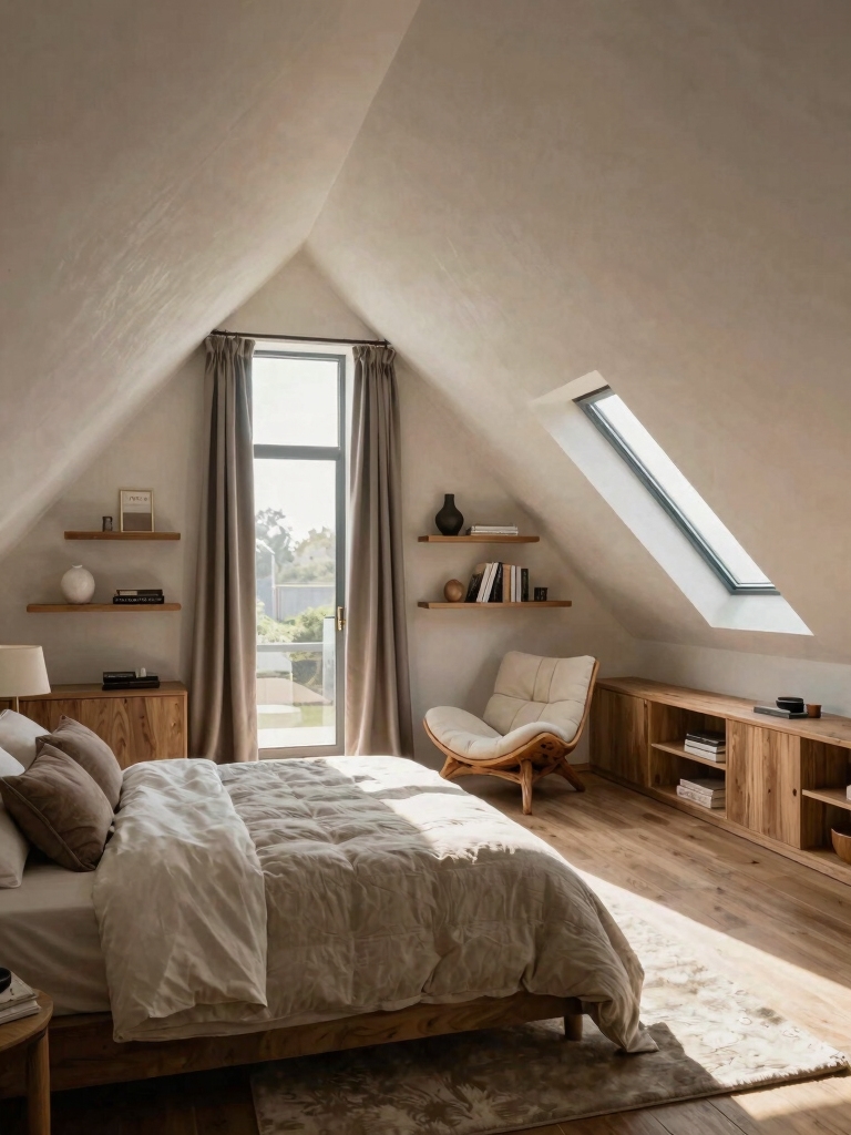 brighten attics with windows