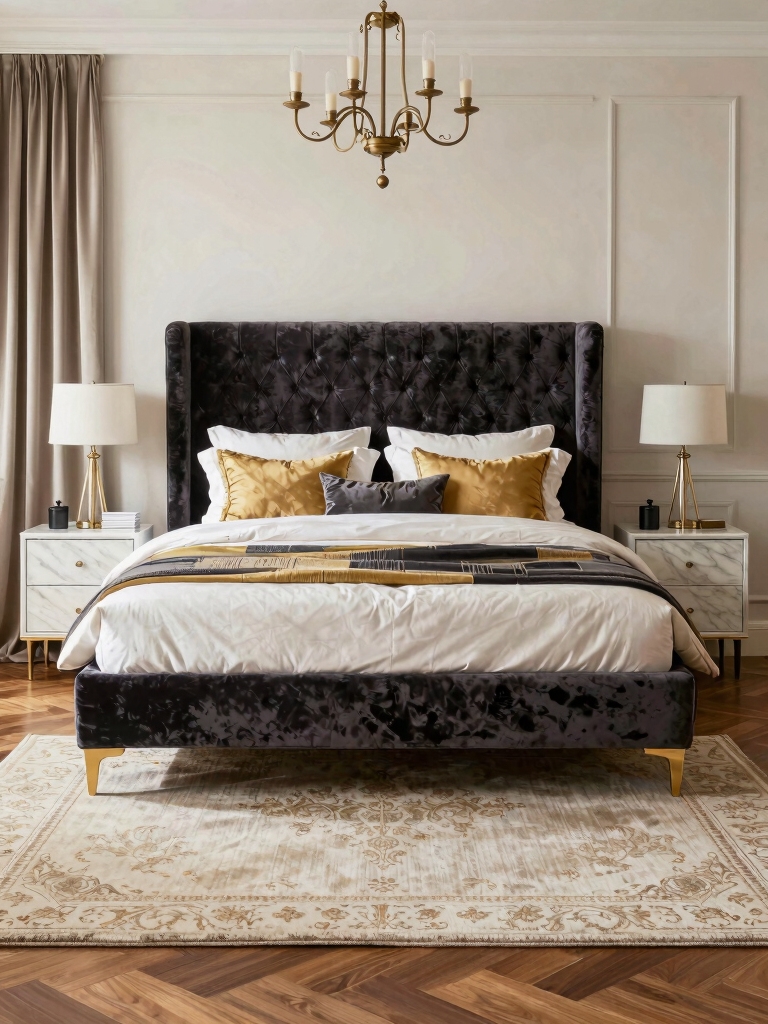 budgeted elegant bedroom planning