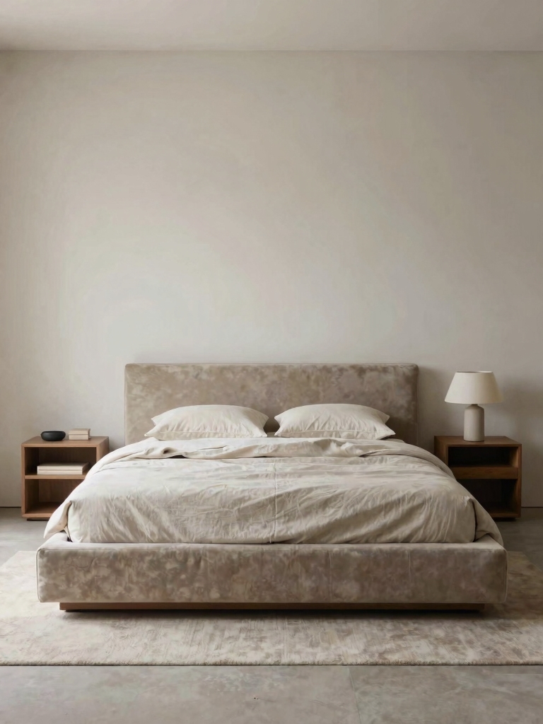 calm accessible bedroom layout