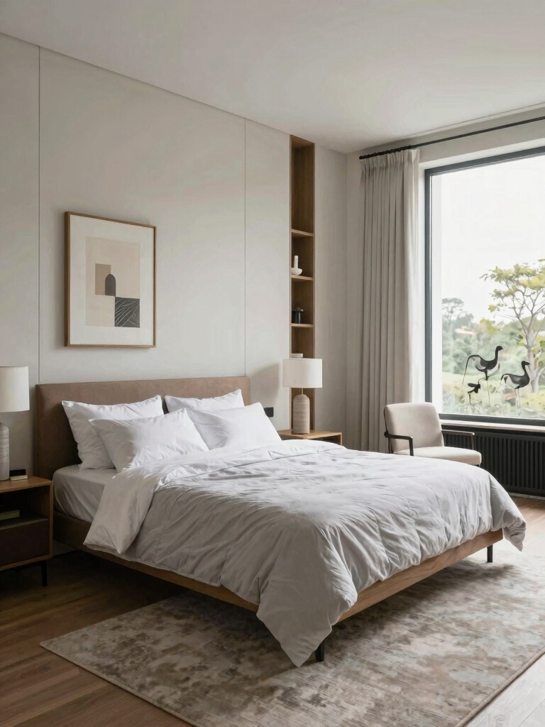 calm functional space design
