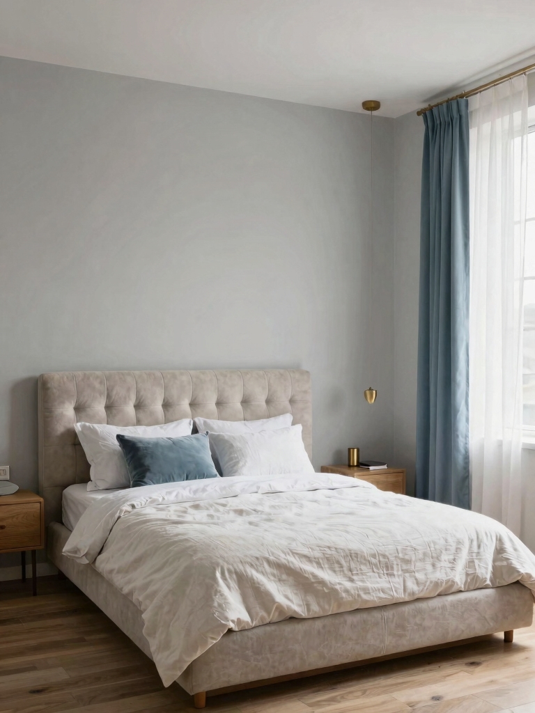 calming colors enhance spaciousness